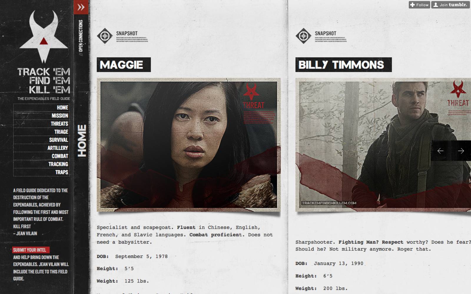 TRACK EM, FIND EM, KILL EM